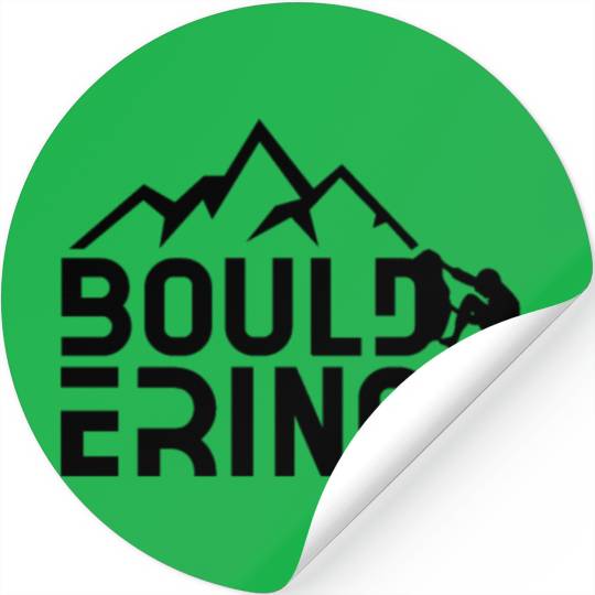 Bouldering Saying Boulderers Boulderer Hobby Stickers