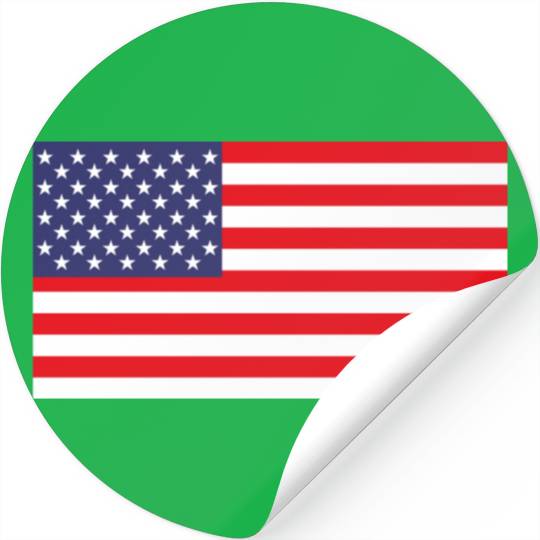 American Flag Stickers