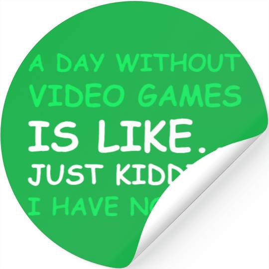 video game Stickers