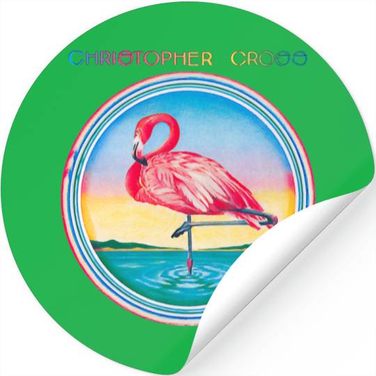 Christophers Funny Cross For Men Women Stickers