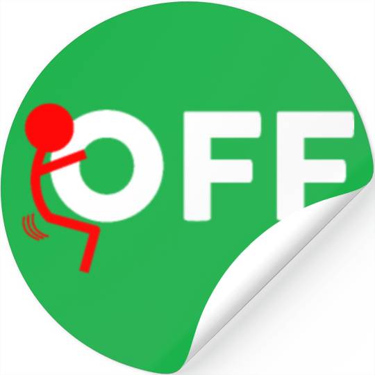 Fuck Off Stickers
