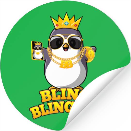 Bling Blinguin Pinguin Stickers