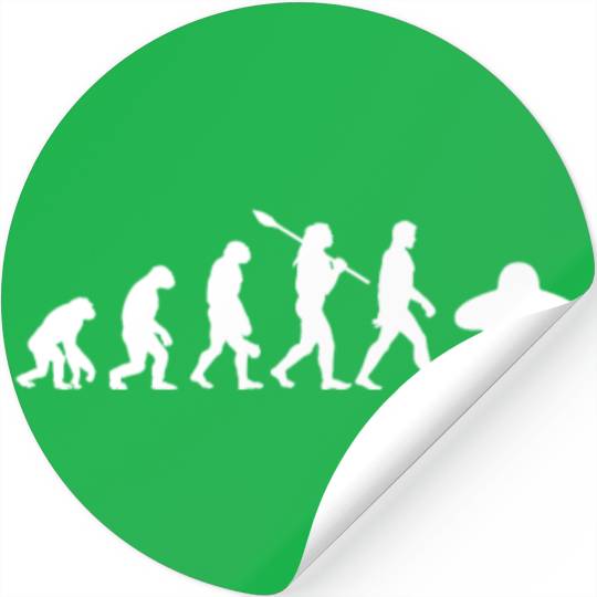 Meeple Evolution, funny board game Stickers