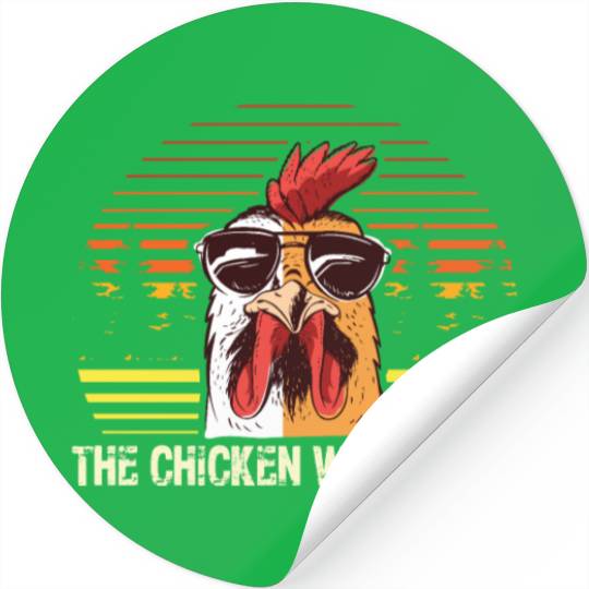 The Chicken Whisperer Funny Chicken Farmer Stickers