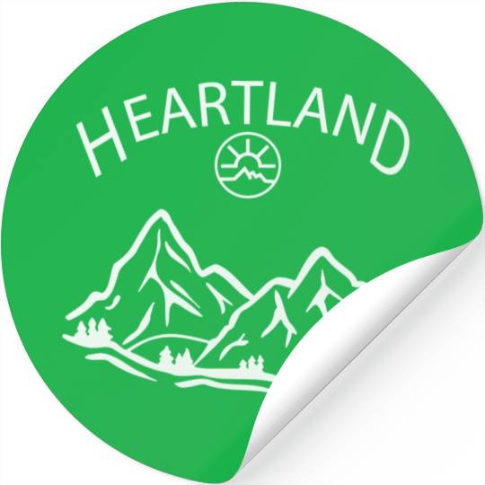 heartland ranch, heartland Stickers