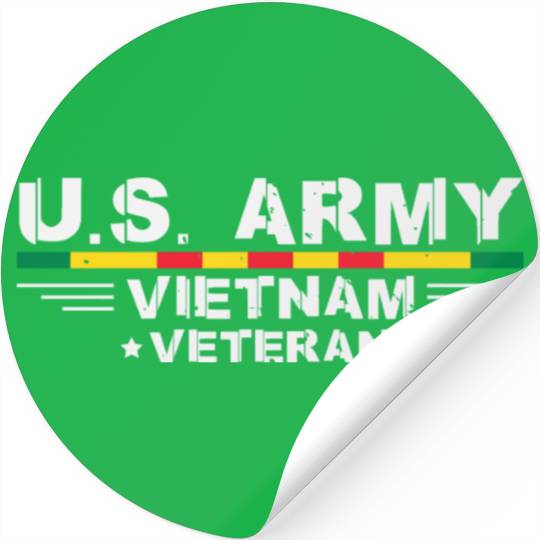 US Army Vietnam Veteran Soldier Stickers