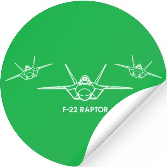 Lockheed Martin F-22 Raptor Stickers