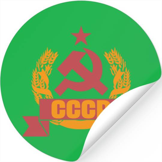 USSR coat of arms Soviet Union Russia gift Stickers