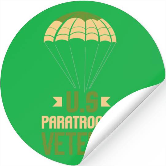 Army Parachute Airborne Division US Veteran Stickers
