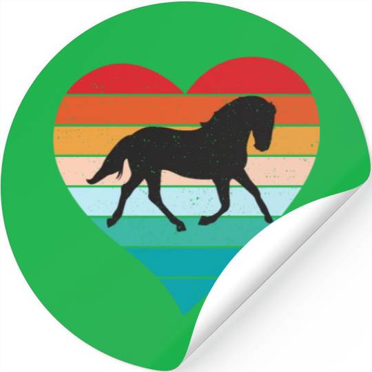 Horse Lover Horse Riding Equestrian Cowpuncher Stickers