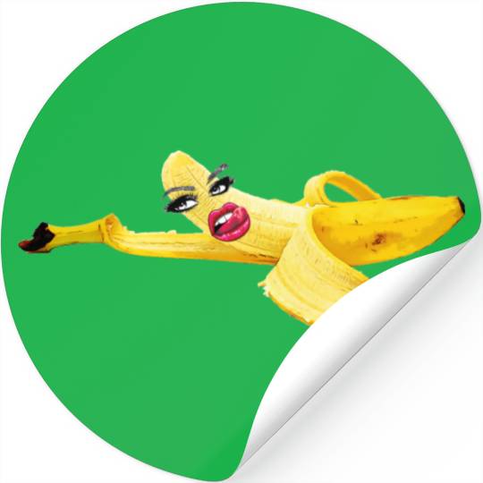 Seducing Banana Stickers
