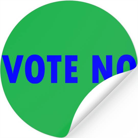 Vote no Stickers