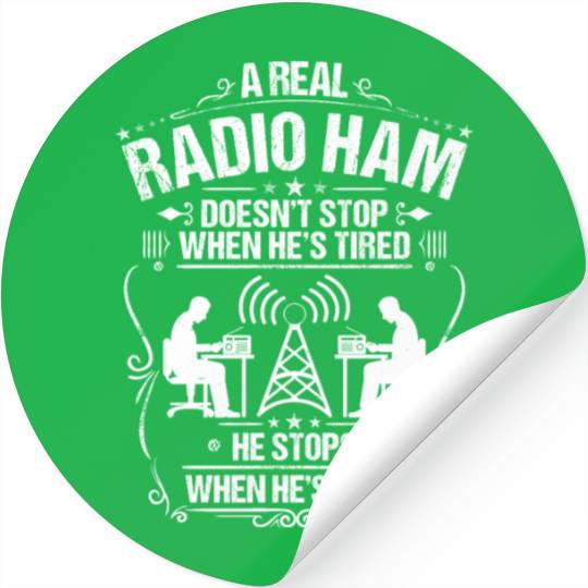 Ham Radio Operator Amateur Radio Operator Stickers
