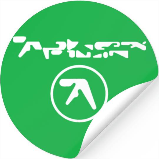 Aphex Twin Logo Stickers