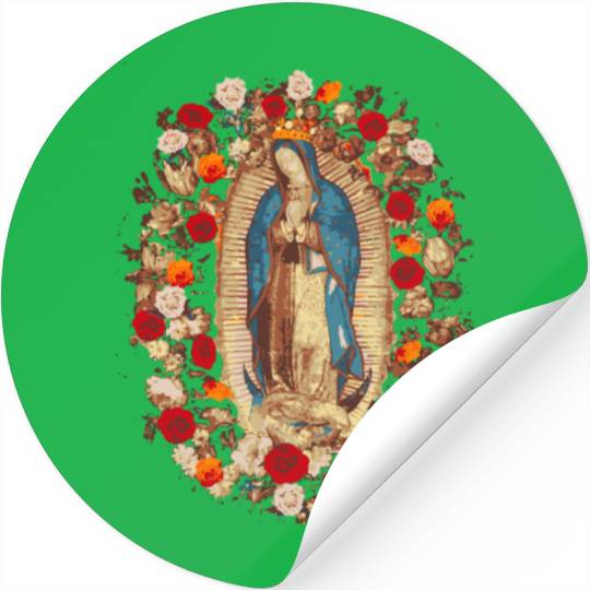 Our Lady Of Guadalupe Virgin Mary Catholic Stickers