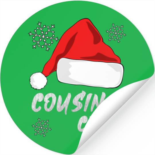 cousin crew disney christmas Stickers