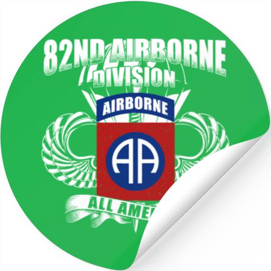 82nd Airborne Division US Army Stickers