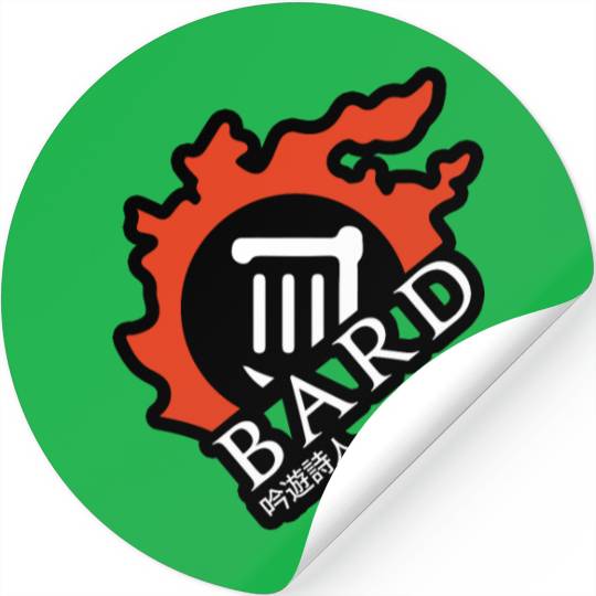 Bard - For Warriors of Light & Darkness Stickers