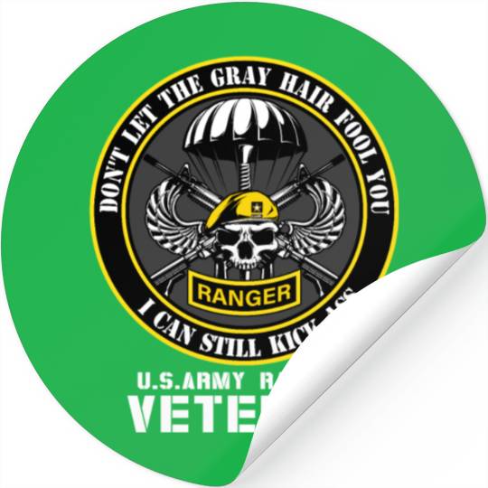 US Army Ranger Army Dad Military Veterans Day Stickers