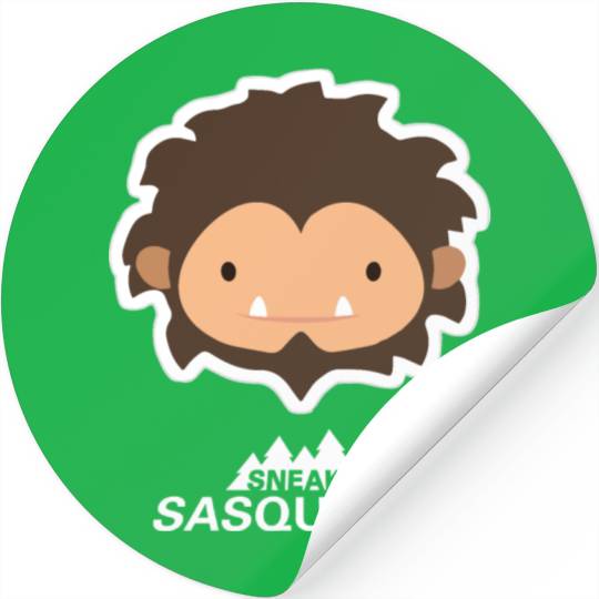 Discover Sneaky Sasquatch Head