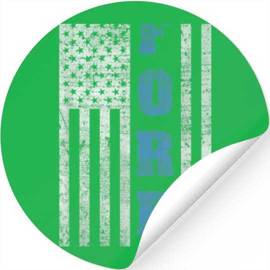 Ford American Flag Car Driving Fixing Racing 3120 Stickers