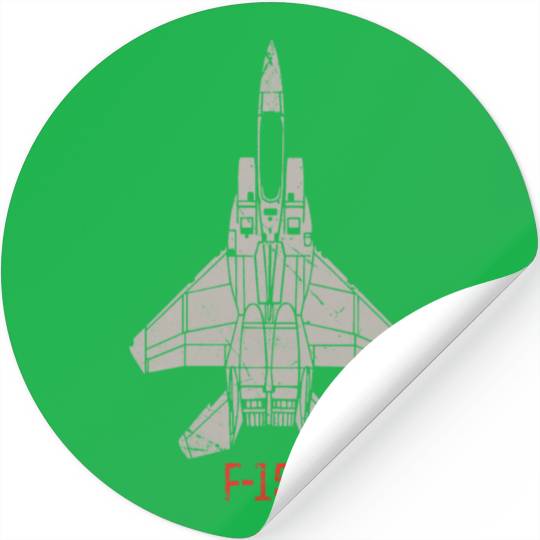 F 15E Strike Eagle US Airborne Fighter Pilot Stickers