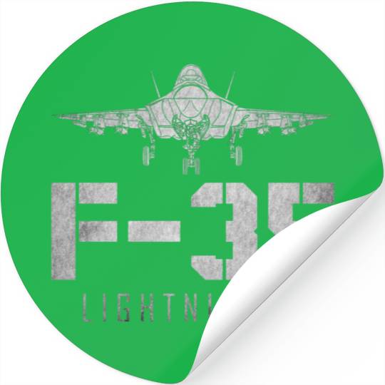 F 35 Lightning II US Airborne Fighter Pilot Stickers