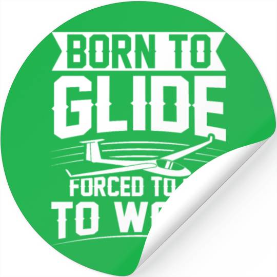 Gift ideas for gliders pilots gliding soaring soar Stickers