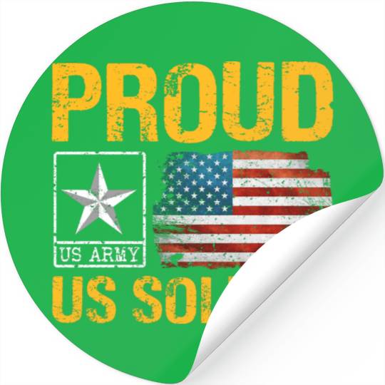 Proud Army Son Army Mom US Army Memorial Day Stickers