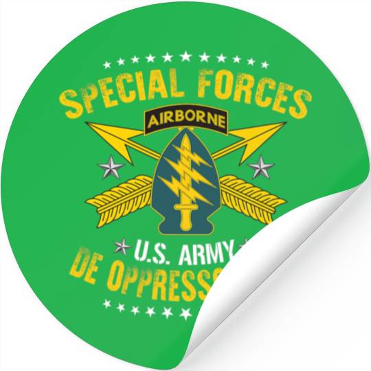 US Army Special Forces De Oppresso Liber Stickers