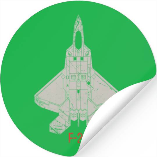 F 22 Raptor Stickers