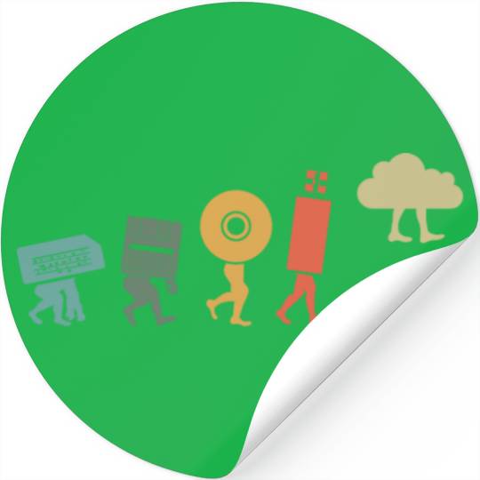 Cloud Computing, Programmer Nerd Stickers