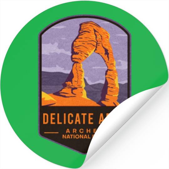 Delicate Arch Arches National Park Stickers