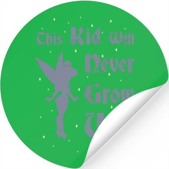 Discover Disney Peter Pan Tinkerbell Never Grow Up Graphic