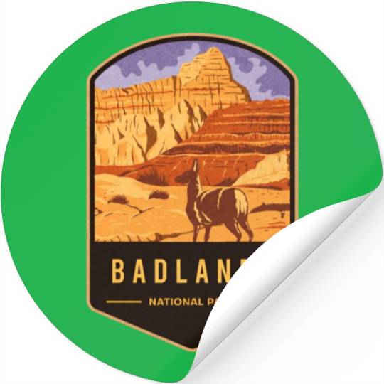 Badlands National Park Stickers