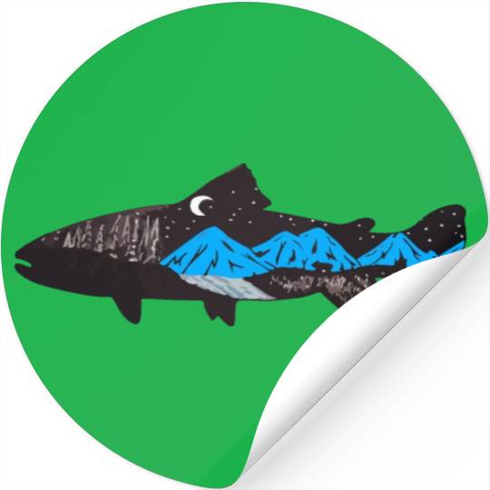 Mountain Trout Stickers