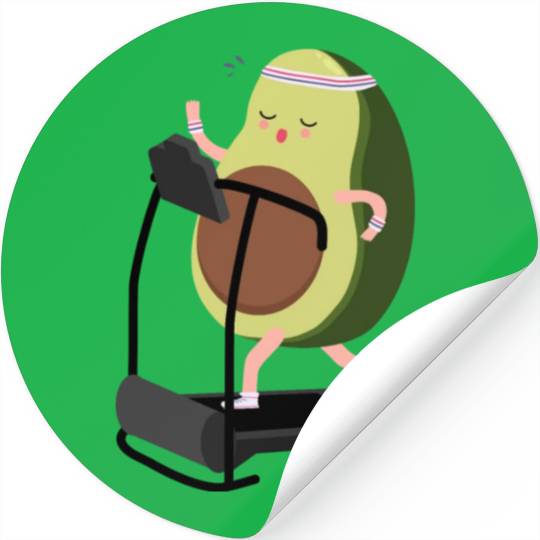 run avocado Stickers