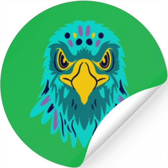 Banksy-Eagle Colors Stickers
