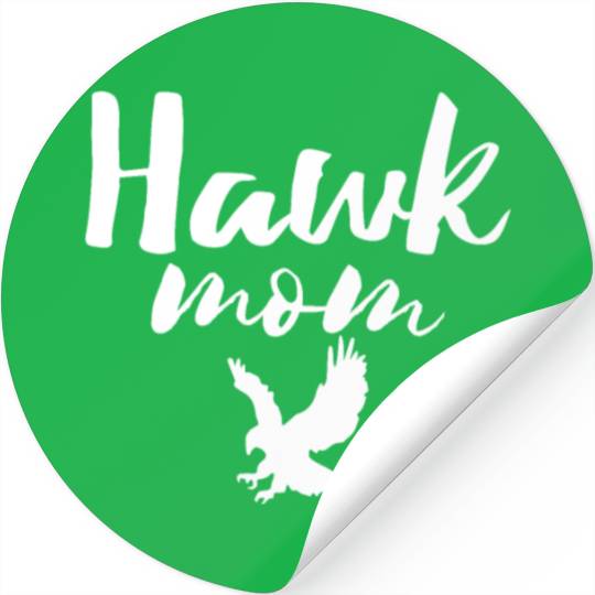 Hawk Mom Stickers