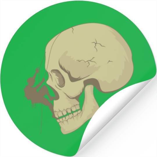 Skull Bouldering Stickers