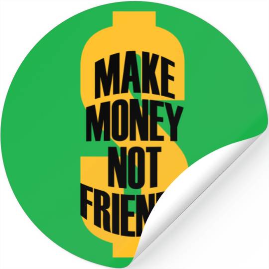 Dollar saying Money Stickers