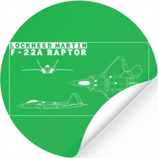 LOCKHEED MARTIN F 22 Stickers