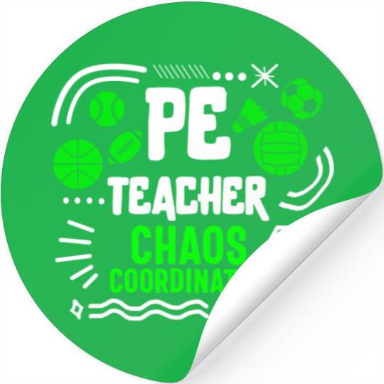Physical Education Teacher Stickers, Chaos