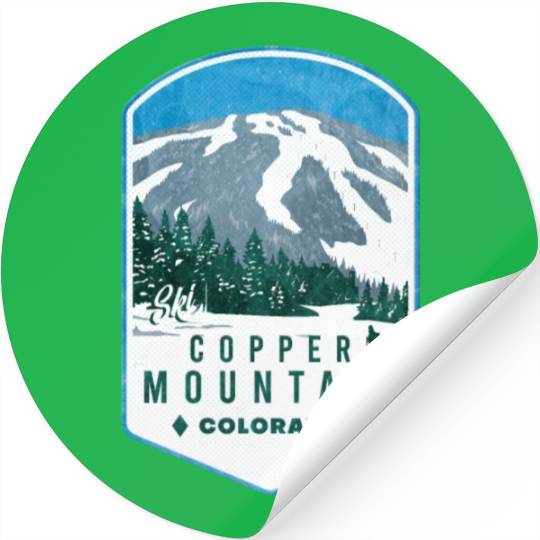 Copper Mountain Colorado Ski Stickers
