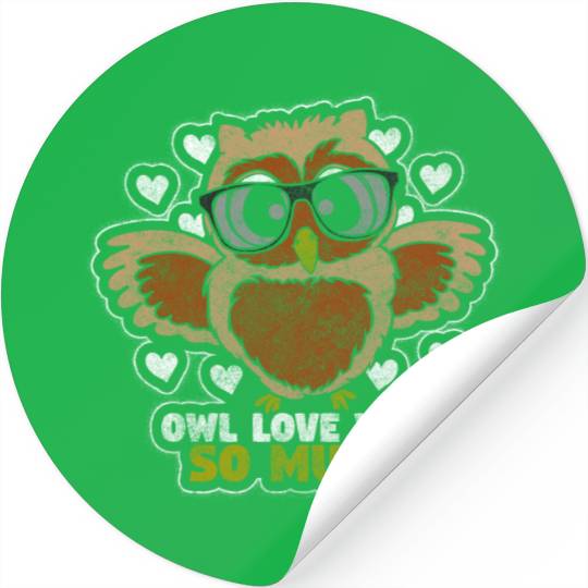 Owl Nature Birds Cute Stickers