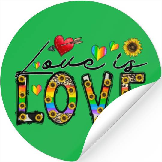 Love is Love Stickers