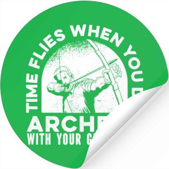 Archery Archer Bowman Stickers