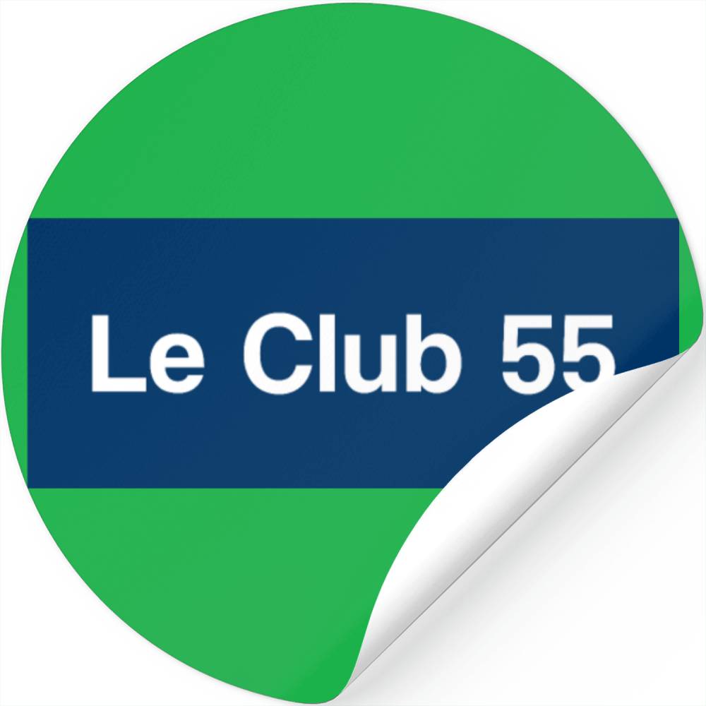 Le Club 55 Saint-Tropez, France Stickers