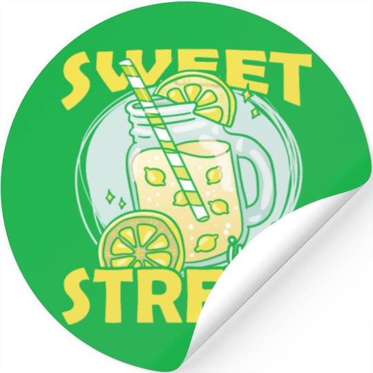 Sweet In The Street Lemon Juice Boss Lemonade Stickers