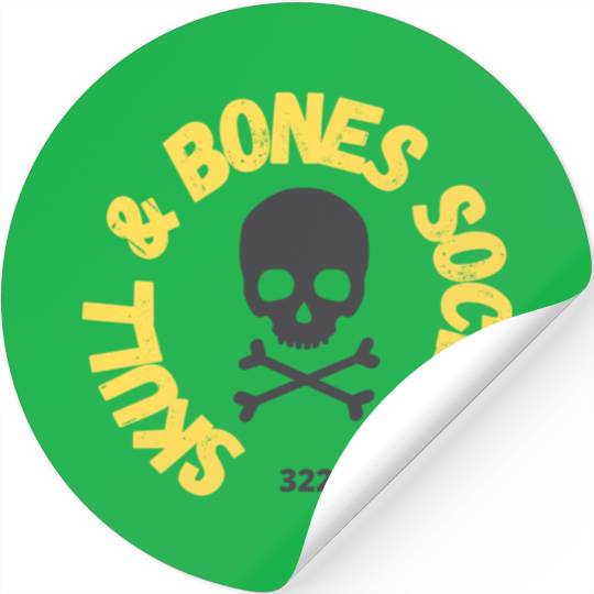 Skull Bones Society Join the order Stickers